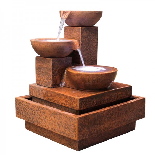 Hrdzavá patina - Corten