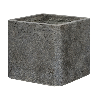BEAUMONT 03G eko-kompozitný kvetináč - dark grey