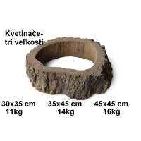 JAPE Kvetináč veľký NATUR