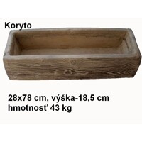 JAPE Kvetináč-koryto NATUR